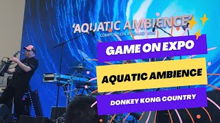 “Aquatic Ambience” From Iconic Composer David Wise  Donkey Kong Country  Game On Expo 2024 [upl. by Zug201]