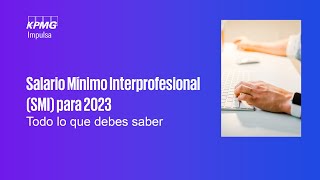 Salario Mínimo Interprofesional 2023 [upl. by Ahsiyn]