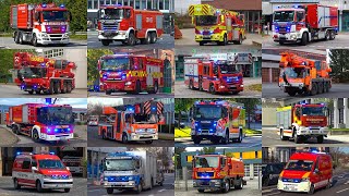 BEST OF EINSATZFAHRTEN 2020  Firescue112 [upl. by Idahs]