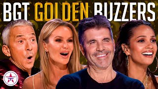 ALL 8 GOLDEN BUZZER AUDITIONS ON BGT 2023 [upl. by Glynias]