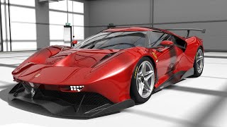 Ferrari P80C Fiorano Circuit Test Drive  Assetto Corsa [upl. by Coralie181]