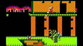 Weird Pirated Games Super Fighter Super C hack NES [upl. by Enohpets]