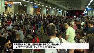 Najmasovniji ekološki protesti u Beogradu ikada blokirane željezničke stanice [upl. by Torrell29]