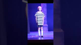 Addams Family Musical  Pugsley solo  What If  Mack Lawrence  Age 12  Encore Productions [upl. by Lay28]