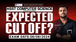 HSST COMPUTER SCIENCE  EXPECTED CUT OFF MARK  KPSC [upl. by Roosnam]