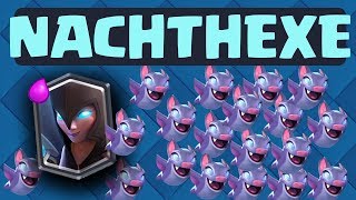 DIE NACHTHEXE IST DA  CLASH ROYALE  Lets Play CR Deutsch German [upl. by Oilenroc]