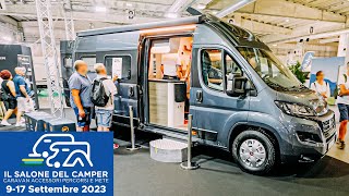 VANTURER 630 L CAMPER VAN WITH COMFY PASSENGER SEATS AT SALONE DEL CAMPER PARMA 2023 REVIEW [upl. by Kidd260]