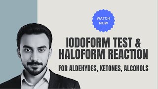 iodoform test  haloform reaction  aldehydes  ketones  alcohols [upl. by Samuel]