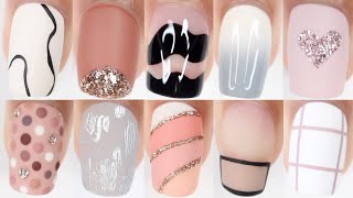 300 EASY NAIL IDEAS  HUGE nail art compilation satisfying nail designs [upl. by Eerdna]