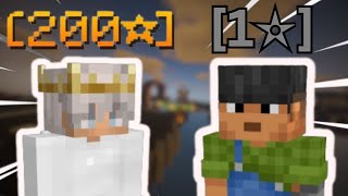 i solo queued bedwars 4s guess what happened [upl. by Stearne]