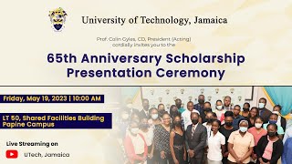 UTech Jamaicas 65th Anniversary Scholarship Presentation Ceremony [upl. by Haneen]