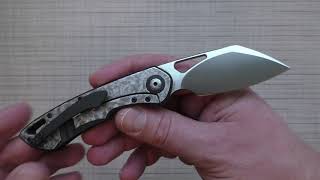 Нож WHIPPERSNAPPER Зимний хит 1920 от Olamic Cutlery [upl. by Oribel]