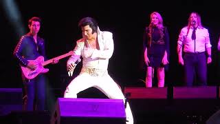 Jay Dupuis Elvis Tribute Artist  Polk Salad Annie  Tupelo Elvis Festival 2023 [upl. by Nomit972]