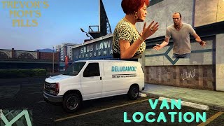 Where to find Deludamol Pharmaceuticals Van Location  GTA V Trevors Moms pills [upl. by Jolenta]