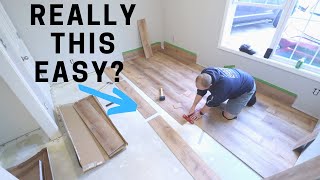 How to Install Lifeproof Vinyl Flooring [upl. by Aihsakal291]