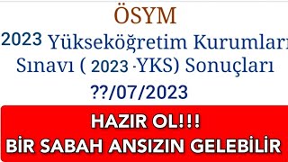 2023 YKS TAYFA ‼️ Sonuçlar BİR SABAH ANSIZIN GELEBİLİR 🔥 [upl. by Madelina]