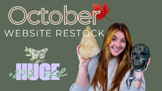 🍁October Crystal Website Restock  20 off [upl. by Mapel]