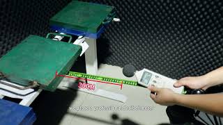 Decibel noise test of standing desk lifting column [upl. by Smith]