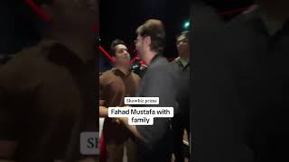 Fahad Mustafa with Family😍 short fahad treding short shobiz pakistani [upl. by Ilwain]