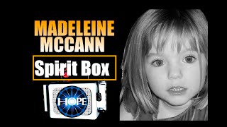 Madeleine McCann Spirit Box quotPlease Bring Me Backquot [upl. by Emoraj]