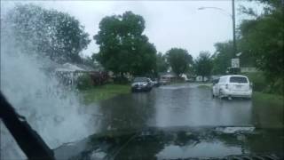 Fairborn Ohio Dellwood flood [upl. by Yeldnarb]