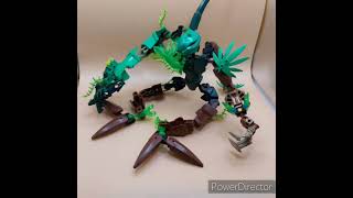 BIOFORMER OF FOREST STOP MOTION lego bionicle bioformers transformers legotransformer shorts [upl. by Eeliah]