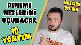 Deneme Netlerini UÇURACAK 10 Yöntem ❗️ [upl. by Katsuyama]