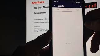 using Eventbrite organizer to check people into an event [upl. by Rojas]