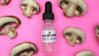 Homemade Mushroom Facial Serum  Anti Aging Ι TaraLee [upl. by Sandi]