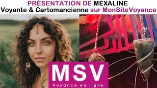 Présentation de MEXALINE sur MonSiteVoyance [upl. by Nossyla]