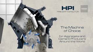 HAZEMAG  Primary Impact Crusher  HPI [upl. by Blackmun83]