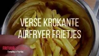 Verse friet of patat maken met de Philips Airfryer XL [upl. by Eynobe]