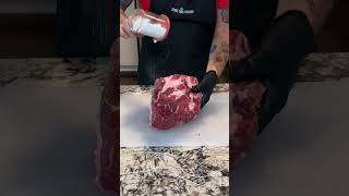 How to dry brine a Snake River Farms prime rib roast [upl. by Sheeb]