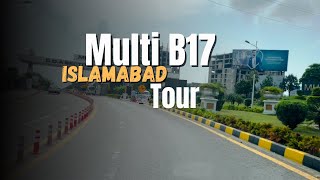 B17 multi gardens islamabad  site visit  latest update complete tour [upl. by Sukramal]