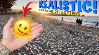 THIS is What to Expect When Metal Detecting a Monterey Beach… [upl. by Lednahs]