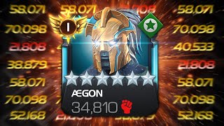 Ascended Aegon melting 34 million health in 1 minute  mcoc [upl. by Purcell]