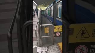 Metro Plamondon Arrival Train Sunday 2 Avril 2023 1711 montreal train [upl. by Arres]