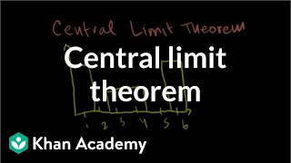 Central limit theorem  Inferential statistics  Probability and Statistics  Khan Academy [upl. by Avah126]