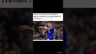 Leicester City vs Tottenham 11 Highlights The Angry Face  shorts premierleague2024 [upl. by Brittnee]