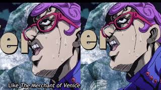 Ghiaccio Venice Rant Eng And Jap Dub Caparison Side By Side [upl. by Anisamot549]