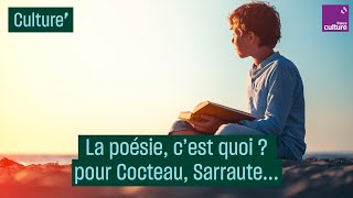 La poésie cest quoi  Pour Cocteau Sarraute Senghor [upl. by Idnar265]