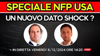 Nonfarm Payrolls e Tasso di Disoccupazione OGGI DATI CRUCIALI PER I MERCATI [upl. by Anerda]