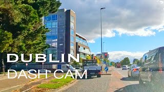 DUBLIN Dash Cam  driving from Rathfarnham to Ballsbridge Ireland [upl. by Amian]