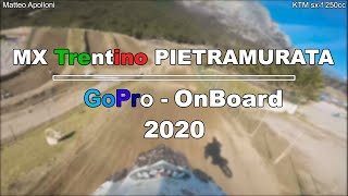 MX Trentino PIETRAMURATA 2020 OnBoard GoPro Ktm sxf 250cc [upl. by Mushro327]