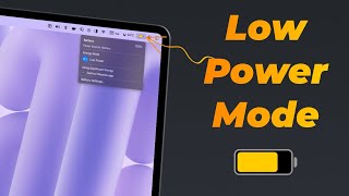 How to Use Low Power Mode in MacBook [upl. by Renado]