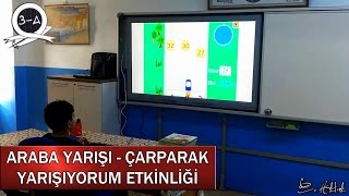 ARABA YARIŞI  ÇARPARAK YARIŞIYORUM ETKİNLİĞİ [upl. by Koblick]