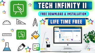 Life Time Free Download and Installation l Teach infinity II l best whiteboard software for Teaching [upl. by Rattan]