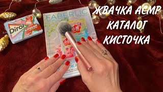 ЖВАЧКА АСМР КИСТОЧКА КАТАЛОГ FABERLIC 012024 ПЛАН ПОКУПОК БЛИЗКИЙ ШЁПОТ GUM ASMR [upl. by Acsot961]