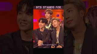 BTS stands for  bts btsshorts btsedits btsarmy kpop [upl. by Calia972]