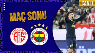 CANLI  ANTALYASPOR 0  2 FENERBAHÇE  MAÇ SONU [upl. by Aikenat]